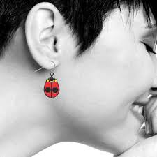 Charley Harper's Ladybug Earrings