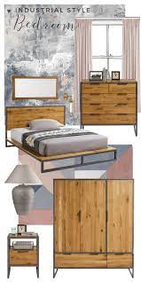 See more ideas about industrial bedroom furniture, industrial bedroom, industrial house. How To Style Industrial Inspired Furniture With Moodboards