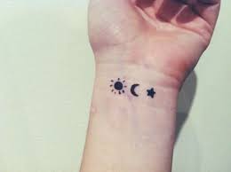 Follow Back Everyone Sun Moon And Star Tattoo Star Tattoos Sun Tattoos Tattoos For Daughters