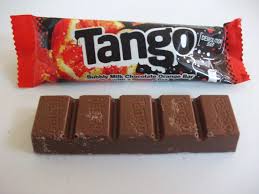 tango milk chocolate bar with a fizzy bubbly centre drinktango chocolate snacks chocolate bar
