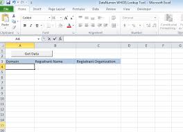 How To Create A Whois Lookup Tool Via Excel Vba Data Recovery Blog