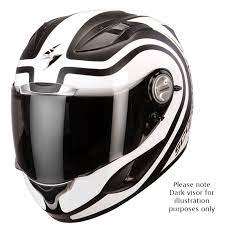Scorpion Exo 1000 Roundup Black White Helmet Full Face Motorcycle Helmets Motorcycle Helmets