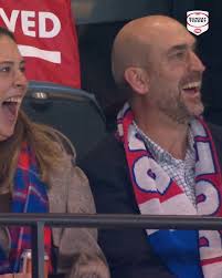 Looks like the Bulldogs have another father-son gun 😍, Jordan Croft, the  son of Dogs favourite Matthew, kicks his first AFL goal and doesn't his  family love it!