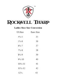 Fit Guide Ladies Shoe Size Conversion Chart