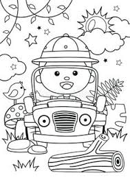 desenho para colorir safari