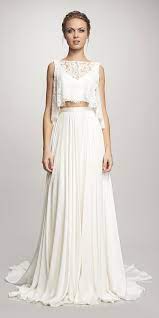 24 Breaking The Rules Bridal Separates Ideas Wedding Forward Wedding Dresses Unique Wedding Dress Trends Two Piece Wedding Dress