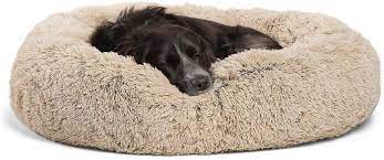 Comfy calming pet bed подробнее. Best Friends By Sheri Calming Shag Donut Cuddler Dog Bed