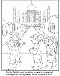 The set includes facts about parachutes, the statue of liberty, and more. Color India Coloring Home