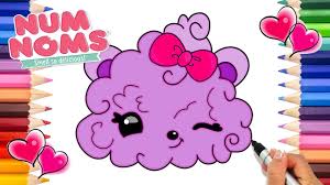 We have a great collection of num noms for you to color. Num Noms Berry Puffs Coloring Page How To Draw Num Noms Printable Num Noms Coloring Pages Youtube