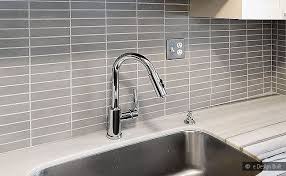 99 Modern Backsplash Ideas Sleek Sharp Modern Kitchens Modern Tile Backsplash Modern Backsplash Tile Backsplash