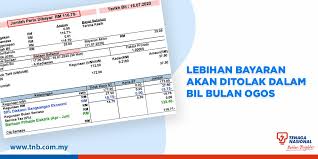 Video ini bukan dari tnb tapi pendapat dari seorang penganalisis semasa. Tenaga Nasional On Twitter Sekiranya Anda Melihat Saya Telah Bayar Ekstra Atau Jumlah Perlu Dibayar Untuk Bil Bulan Julai Anda Adalah Negatif Ini Bermaksud Anda Mempunyai Lebihan Bayaran Setelah Caj Kegunaan Semasa