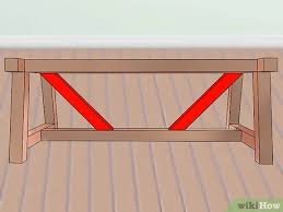Believe it or not, building the base was so much easier than making the top! How To Build A Kitchen Table With Pictures Wikihow