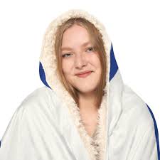 Cuban Flag Snuggle Blanket Hoodie, Sherpa Hooded Blanket, Fleece Hooded  Blanket, Personalized Travel Blanket Gift