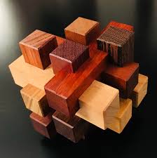 Hand crafted, collector grade heirloom mechanical puzzles and puzzle boxes. Jerry S Mechanical Puzzle Brain Teaser Collection Puzzles Crafted By Eric Fuller For Sale