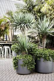 Exterior The Design Incorporated A Combination Of High Bar Tables Robust Move Decoration Jardin Terrasse Amenagement Jardin Terrasse Jardin