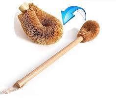 Sort by popularity sort by name sort by cost. Amazon Com Qiny Toilet Brush Natural Coconut Fibre Brush Head Rubber Wood Handle With Cotton Lanyard Cleaning B Coconut Fiber Toilet Brush Toilet Bowl Brush