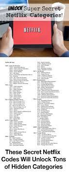 these secret netflix codes unlock tons of hidden categories codigos de netflix trucos netflix consejos de vida