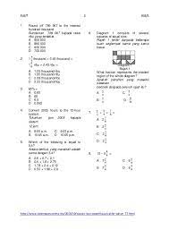 Contoh Soalan Ujian Bulanan Matematik Tahun 6 Contoh O Otosection