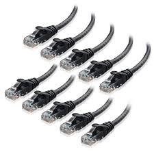 Amazon.com: Cable Matters 10-Pack Snagless Cat 6 Ethernet Cable 10 ft (Cat  6 Cable, Cat6 Cable, Internet Cable, Network Cable) in Black : Electronics