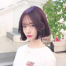 タンバルモリ は 韓国のおしゃれ女子の間でとーっても流行っているヘアスタイル 肩につくかつかないかくらいのショートのボブがかわいい タンバルモリを今日は徹底解剖 オルチャンヘア 髪 色 髪 カラー