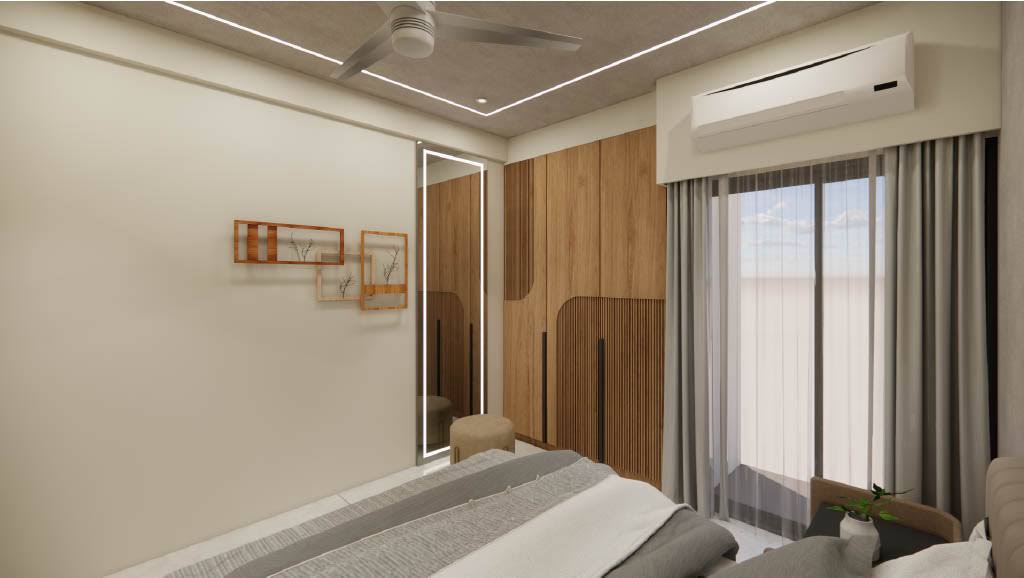 3BHK Bedroom Interior Design Vadodara product image
