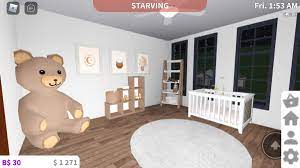 Aesthetic Blush Bloxburg Nursery Nursery Room Design Unique House Design Cute Room Ideas