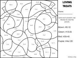 Read on to learn more about the color maroon, what colors are used to make this deep red shade and what colors go well with it, whether you're refer. Valentines Day Math Coloring Multiplication By Glitter In Third Tpt