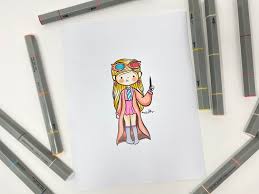 This content for download files be subject to copyright. Free Luna Lovegood Digital Stamp Coloring Page Mommy Lhey Designs