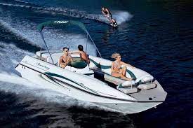 Cape Coral Waterfront Deck Boat Boat Lake Boat