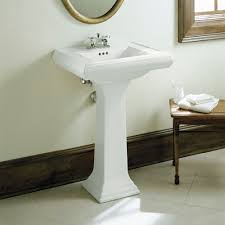 Shop bathroom sink faucets from faucetdirect.com. K 2238 8 0 1 0 1 96 Kohler Portrait Pedestal Bathroom Sink With Overflow Reviews Wayfair