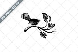We provide free svg files. New Zealand Fantail Bird Graphic By Patrimonio Creative Fabrica