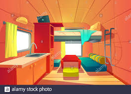 loft bed, couch, kitchen sink, desk