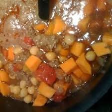 Then, add the chickpeas, potato, tomatoes, olives, parsley and spices to the pot along with the stock. Moroccan Lamb Lentil And Chickpea Soup Recipe Allrecipes