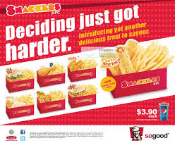Kfc snackers are now $1.29 (except for honey bbq, which is 99 cents still at my local kfc) and come with the colonel's signature sauce by default. Kfc Pasta Shrimp Jan 2021 Singpromos Com