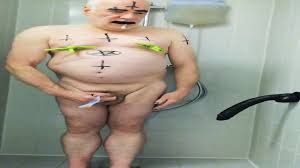 Satan slave Gerard takes urine enema on orders of Satan