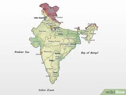 The vector stencils library asia contains 57 asian state map contours for drawing thematic and political maps of asia. How To Draw The Map Of India With Pictures Wikihow