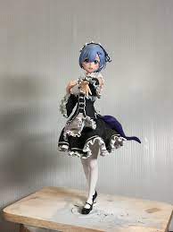 Rem From Re Zero By Https Keng1308 Deviantart Com On Deviantart Anime Figures Anime Figurines Anime Dolls