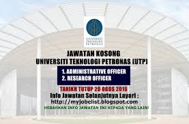 Academic ranking of world universities 2016. Jawatan Kosong Universiti Teknologi Petronas Utp 20 Ogos 2016 University Rankings World University Electronic Engineering