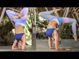 Learn To Headstand Elbow Stand Easily Beginner Level To Impressive Yoga Variations Youtube In 2020 Headstand Headstand Yoga Head Stand