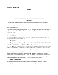 Under alberta law, you must be in an 'adult interdependent relationship' to be eligible for cohabitation agreements. Cohabitation Agreement 30 Free Templates Forms á… Templatelab