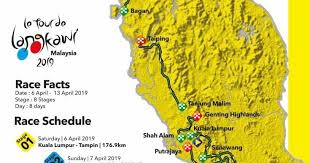Ce midi, trois coureurs de la formation ag2r la mondiale n'ont pas pris le départ de la 4e et dernière. Pelancongan Kini Malaysia Malaysia Tourism Now Le Tour De Langkawi 2019 Race Route 6 13 April 2019
