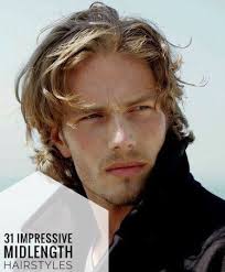 31 Impressive Mid Length Hairstyles For Men Men Blonde Hair Blonde Male Models Blonde Actors Male