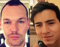 Friends 'kicked out of Uber for peck