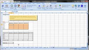 Excel Om Qm Tutorials Using Excel S Solver Youtube