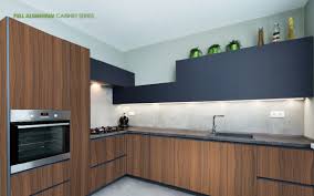 full aluminium kitchen cabinet series