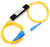 KELUSHI FTTH Fiber Optic PLC Splitter 1:2 SC Pigtailed Optical Branching  Device
