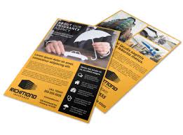 Home Insurance Flyer Template Mycreativeshop