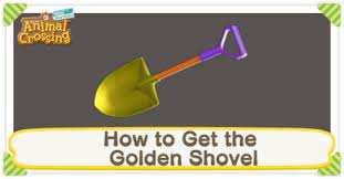 How To Get The Golden Shovel Diy Recipe Acnh Animal Crossing New Horizons Switch Game8