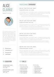 Professional Resume Template Clean Modern Resume Template Etsy Resume Template Professional Modern Resume Template One Page Resume