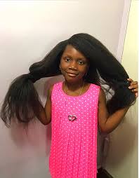 Getting your child's hair to grow to...